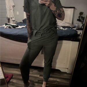 Women's Green Loungewear Set
